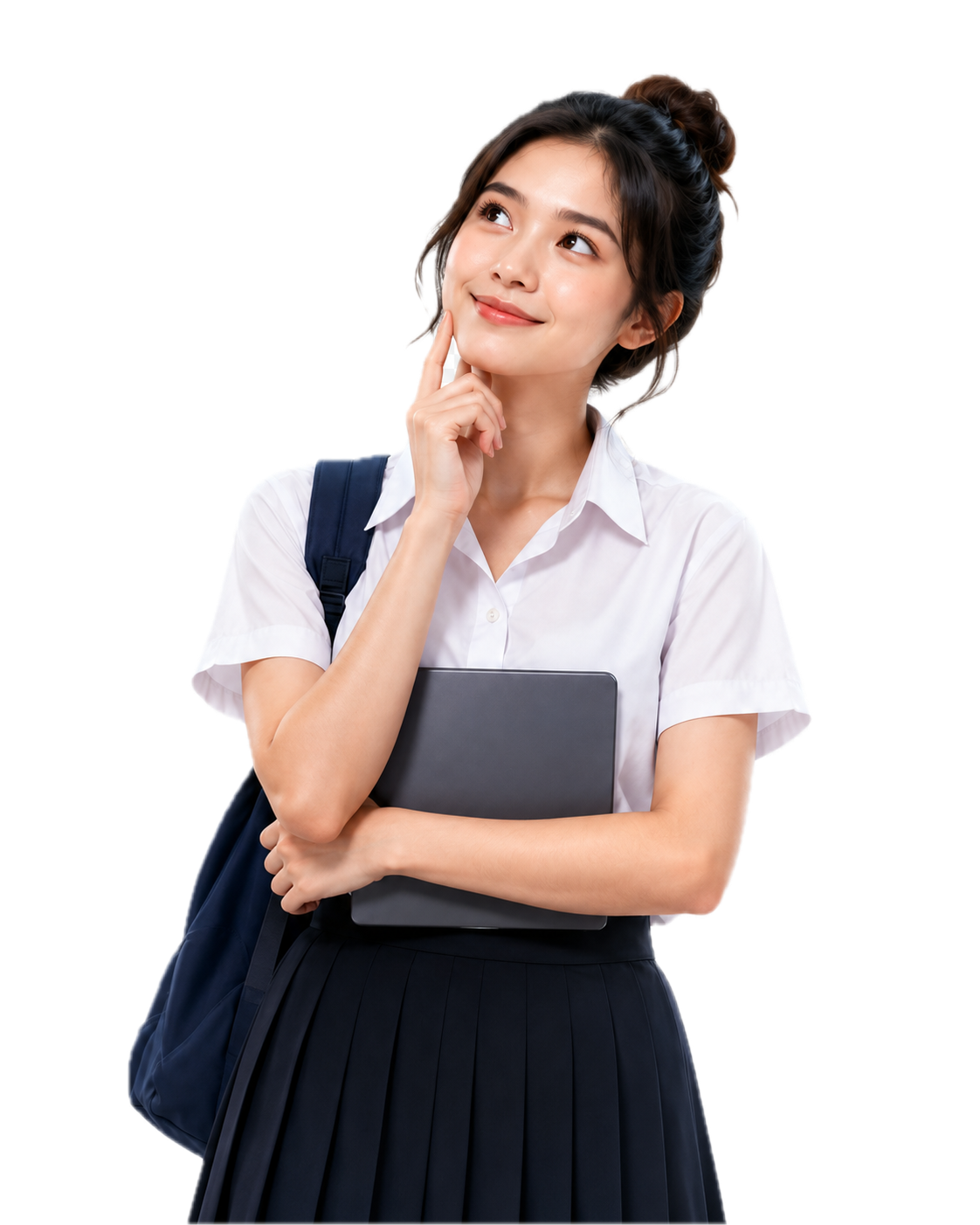 นักศึกษากำลังคิดถึงอุปกรณ์ที่ช่วยสร้างโอกาส